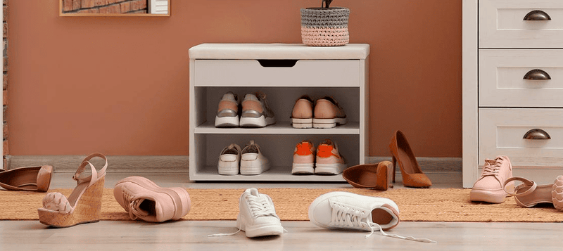 10 soluciones para organizar tus zapatos y ganar espacio