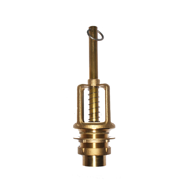 Toilet Flush Valve With Brass Spring For High Tank (Packaged)