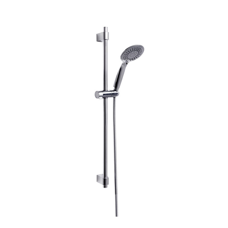 Shower Bar With Hose And Handle, Young Line Series Chrome 25450100 Wenko