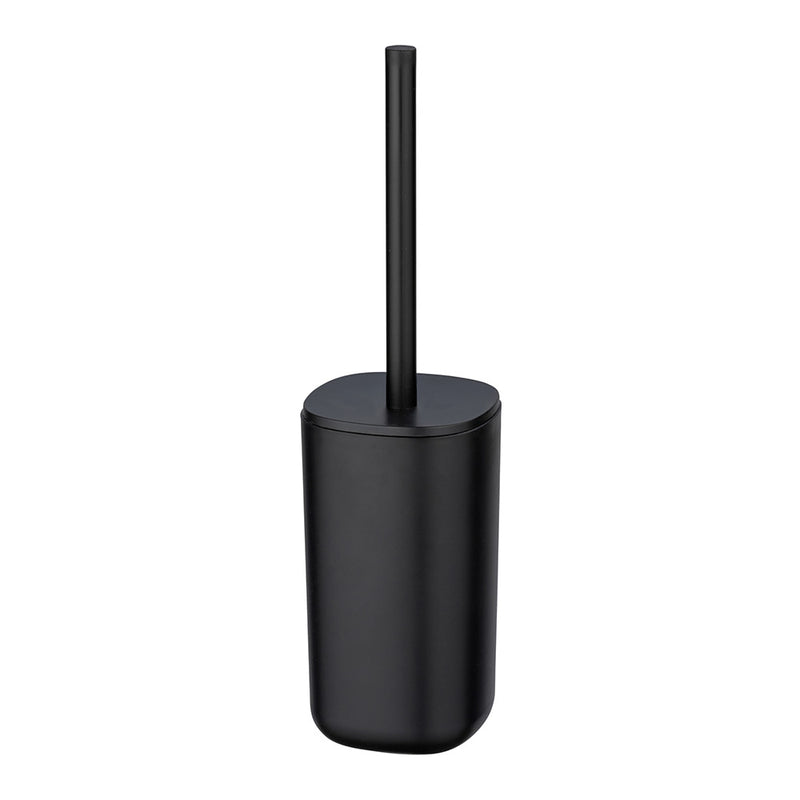 Davos Toilet Brush Holder Matt Black 24833100 Wenko