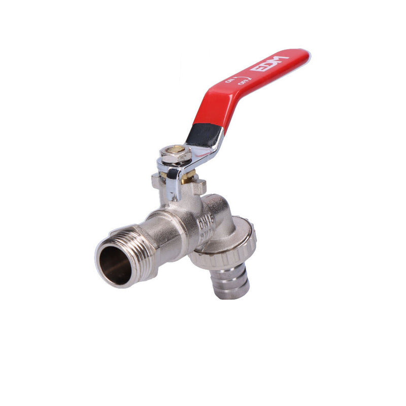 Ball Valve With 1/2" 3/4" Elbow (Packaged)