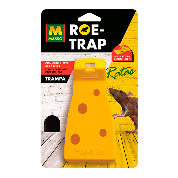 Trampa Con Cebo Roe-Trap Ratas Medidas 14X7X7,5Cm, 231127 Massó