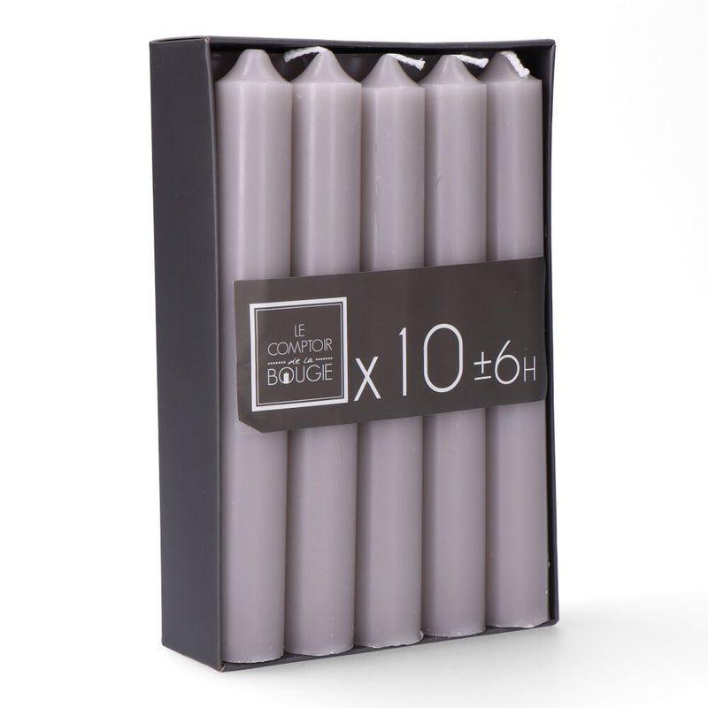 Pack 10 Velas Color Topo 45G