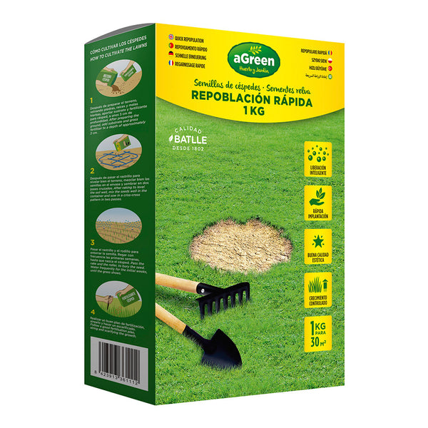 Agreen Rapid Repopulation Lawn 1Kg