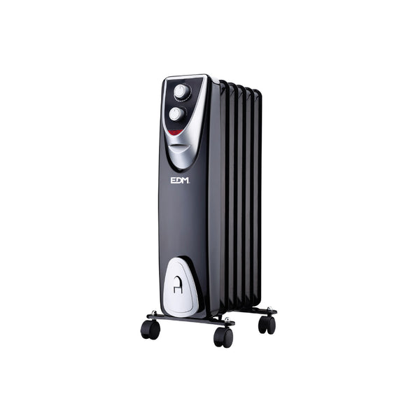 Radiador Modelo "Black Edition" - Sin Aceite - (6 Elementos) - 400/600/1000W - Edm