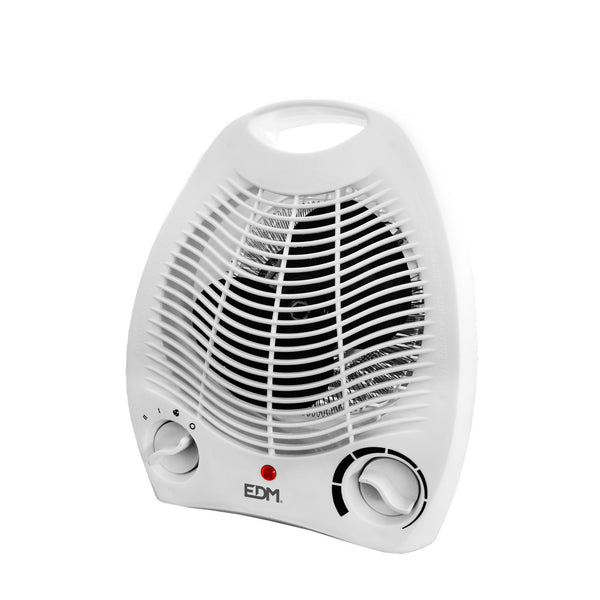 Calefactor De Suelo - Vertical, Color Blanco- 1000-2000W - Edm