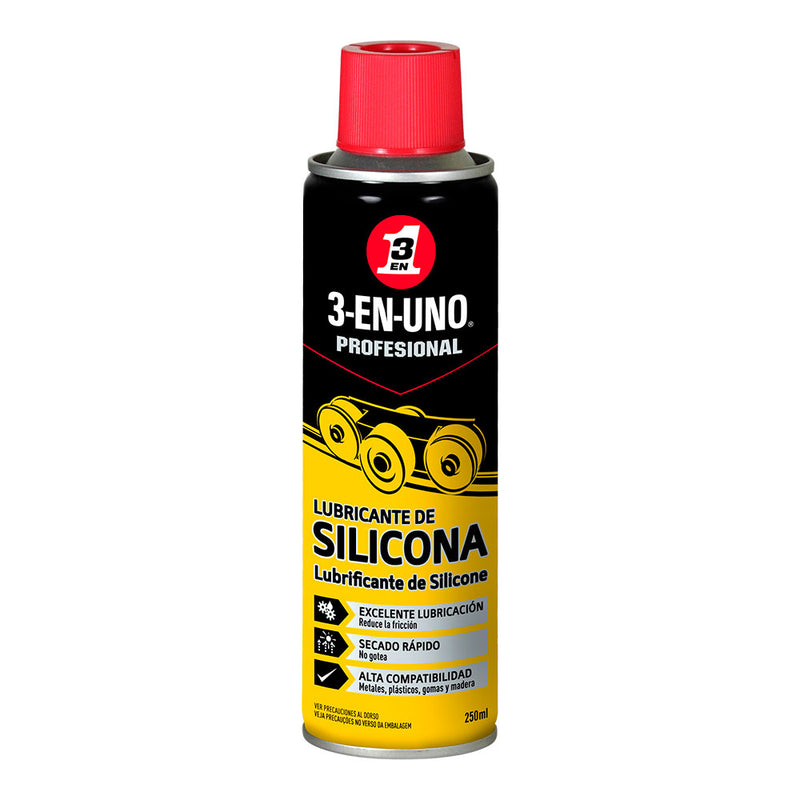 Lubricante De Silicona 250Ml 34468 3 En 1