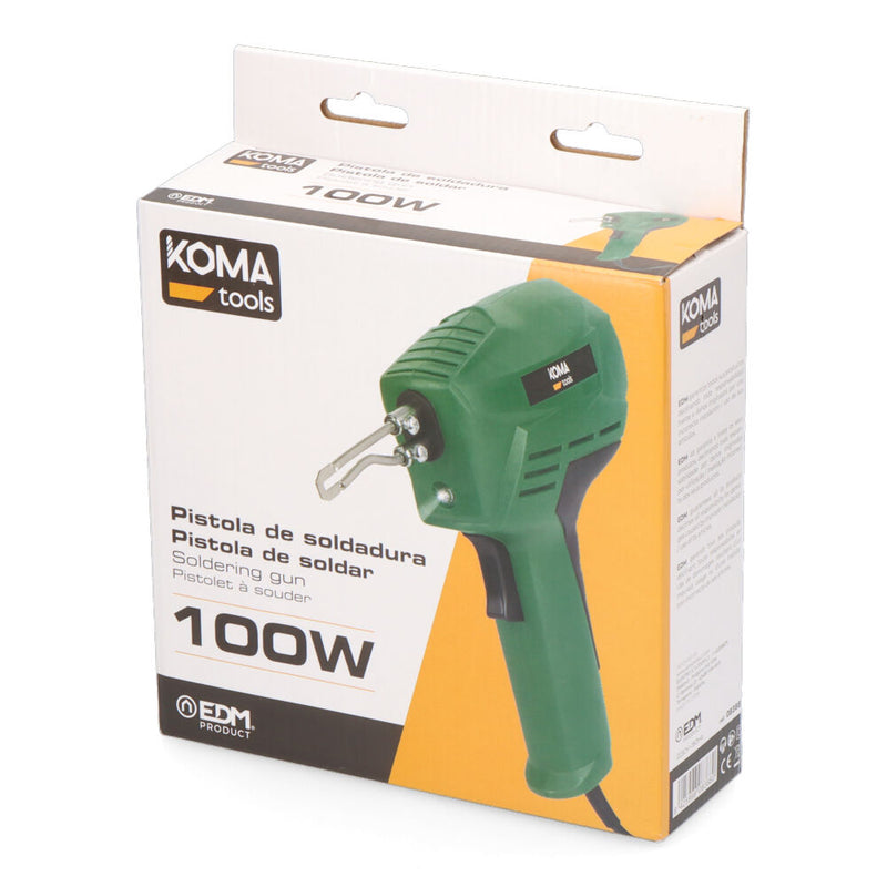 Soldador Pistola 100W 230V Koma Tools