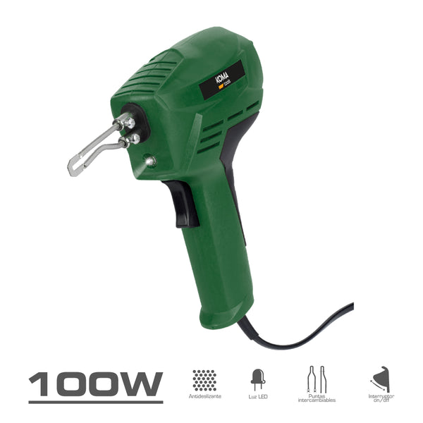 Soldador Pistola 100W 230V Koma Tools