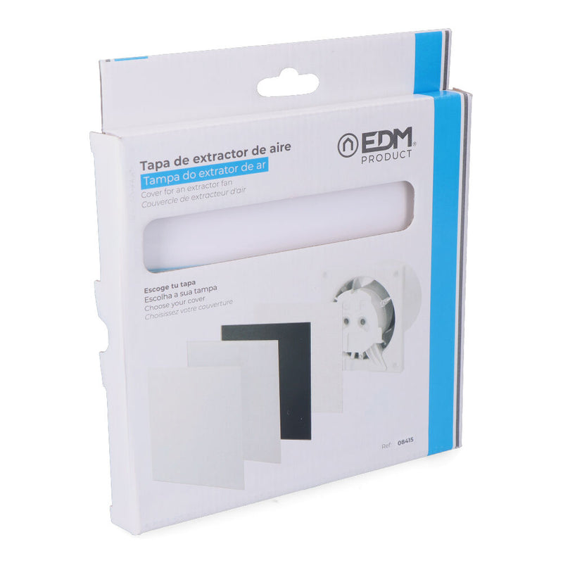 Tapa Para Extractor 08413 Color Blanco Ø10Cm Edm