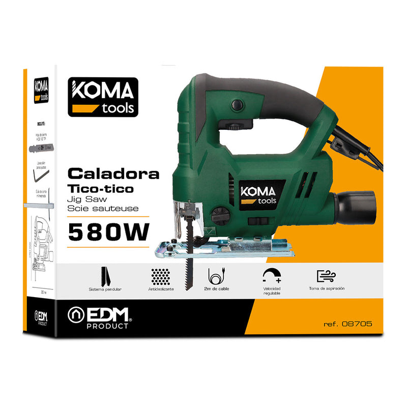 Sierra De Calar Eléctrica 580W 25X26Cm Koma Tools