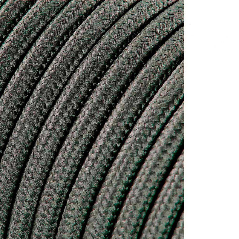 Cable Cordon Tubulaire 2X0,75Mm C63 Gris Oscuro 25M