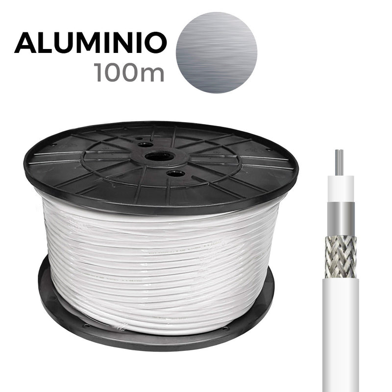 Cable Coaxial Apantallado Aluminio Edm Euro/M