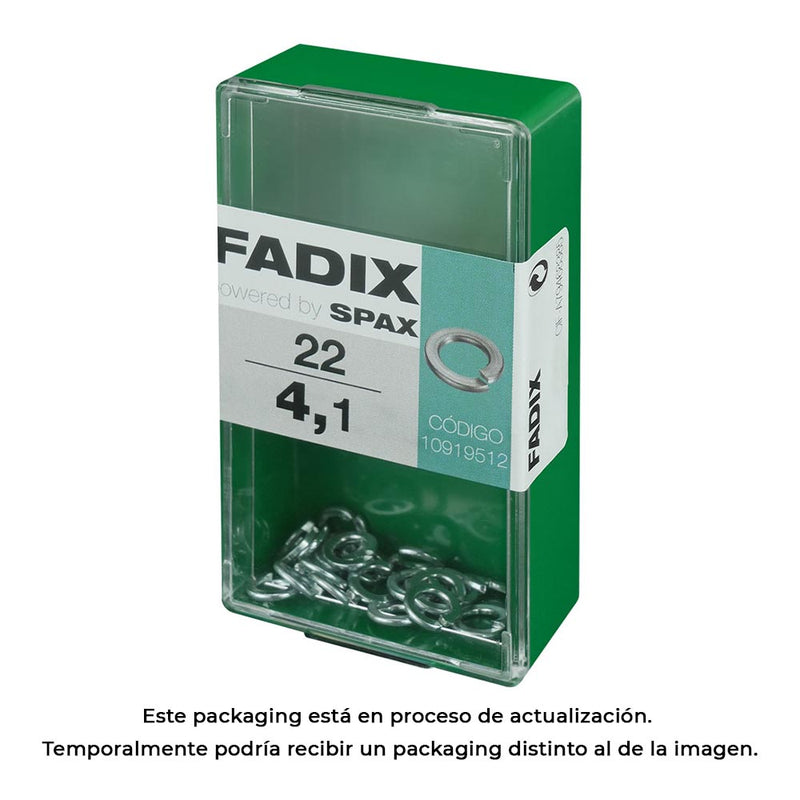 Caja S 22 Unid, Arandela Presion 4,1Mm Fadix