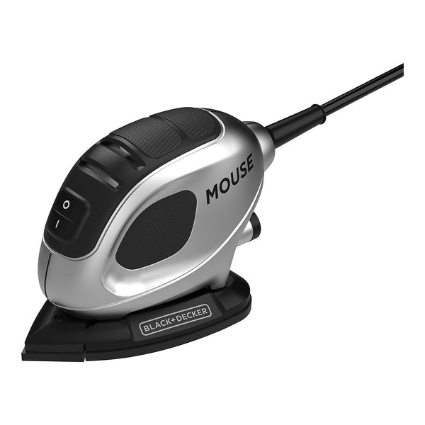 S.Of. Lijadora De Detalle Mouse® 55W. Silver Edition. Bew230Sbc-Qs Black+Decker