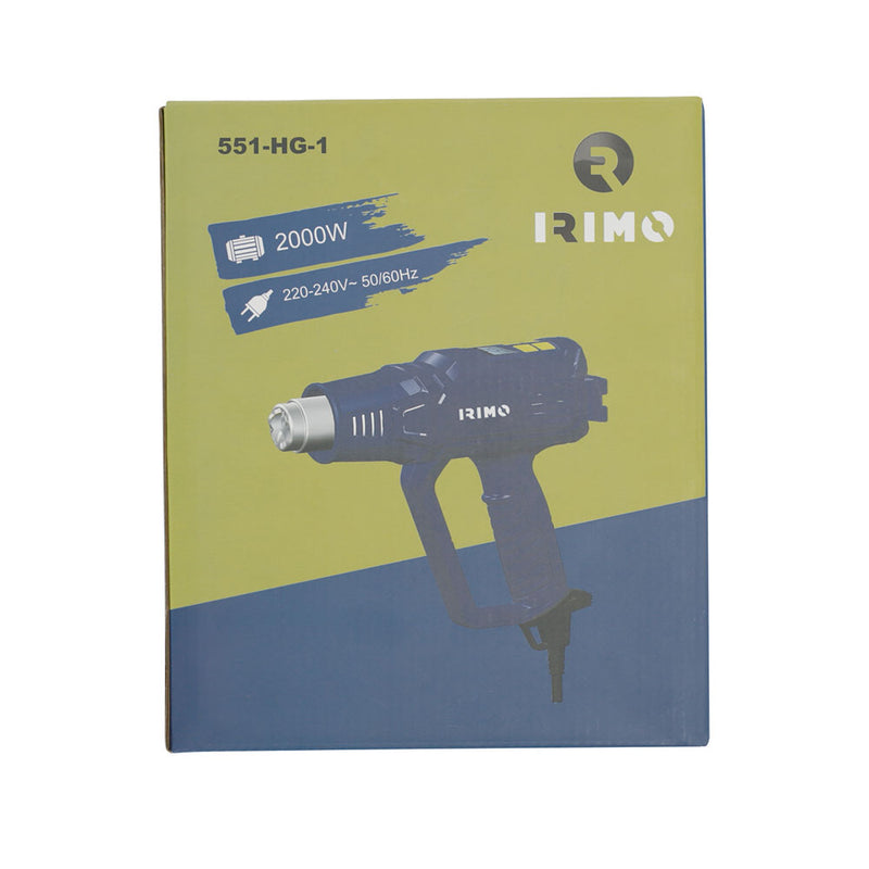 Pistola de calor 2000w 551-hg-1 irimo