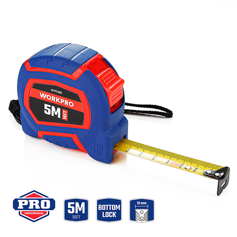 Tape Measure 5M X 19Mm Workpro