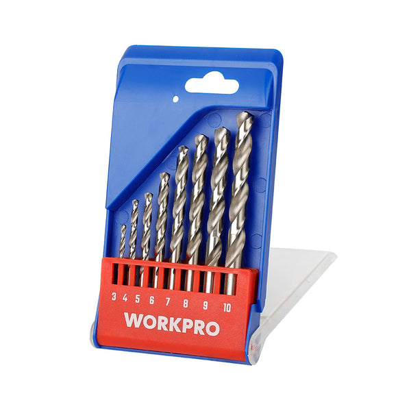 Brocas Metal, Juego 8 Piezas. Workpro