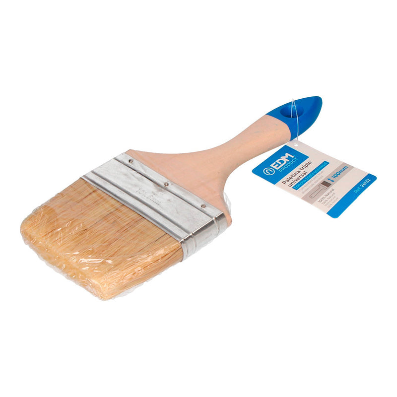 Paletina Triple Universal 100Mm Especial Para Todo Tipo De Pinturas Y Barnices, Edm