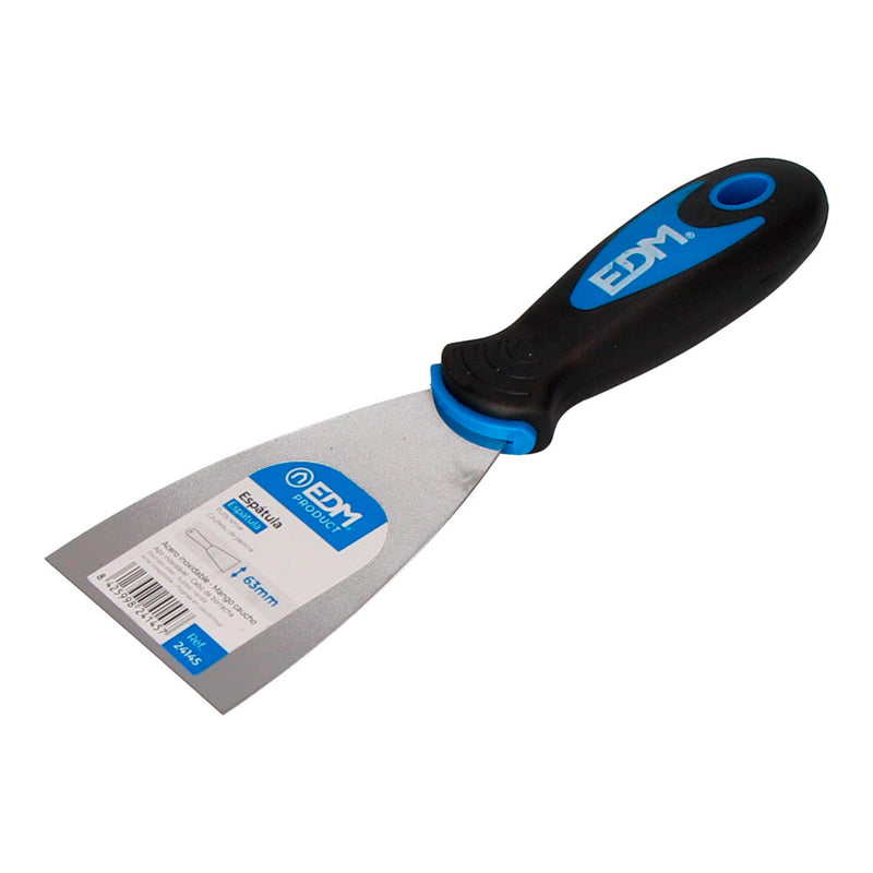 Professional Spatula Rubber Handle 63mm Edm