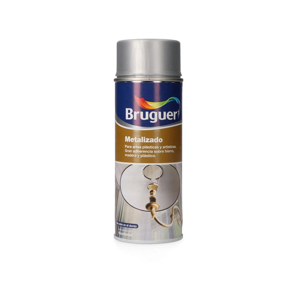 Metalizado Spray Plata 0,4L 5198002 Bruguer