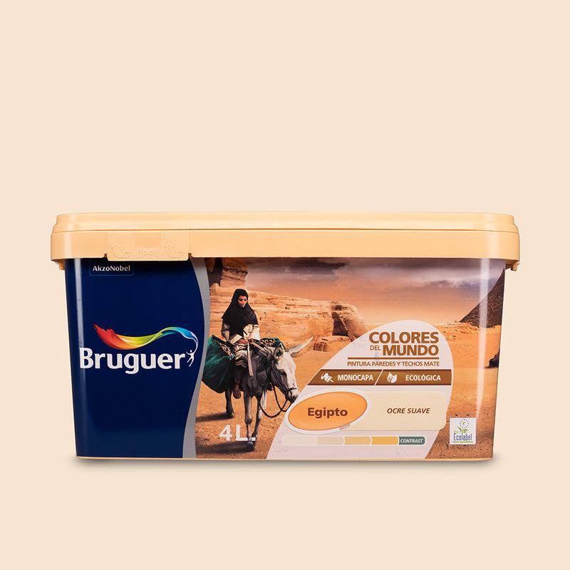 Colores Del Mundo Egipto Ocre Suave 4L 5056909 Bruguer