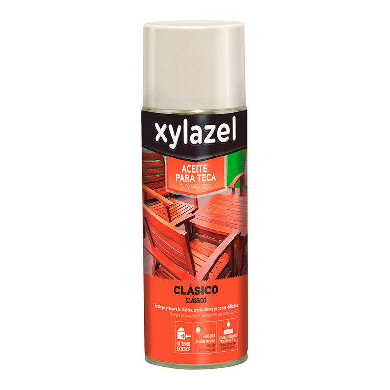 Xylazel Teak Oil Spray Teak Color 0, 400L 5396270