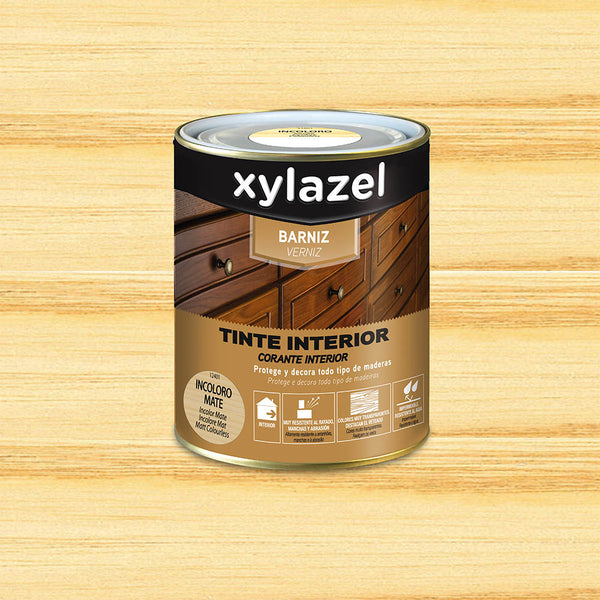 Xylazel Barniz Tinte Interior Mate Incoloro 0,375L 5396044