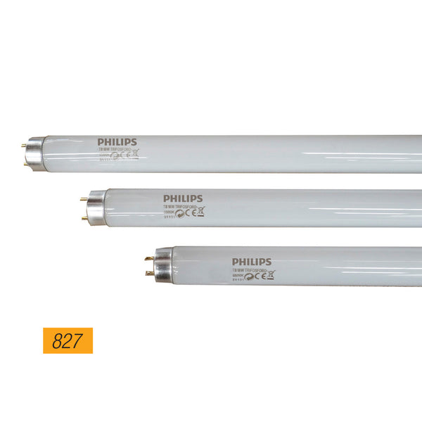 Tubo Fluorescente 36W Trifosforo 2700K Modelo: T8 Luz Calida, Philips