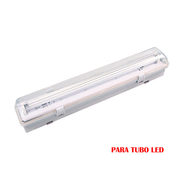 Pantalla Fluorescente Estanca Para Tubo De Led 1X9W (Eq. 18W) 220V 65Cm Ip65 Edm