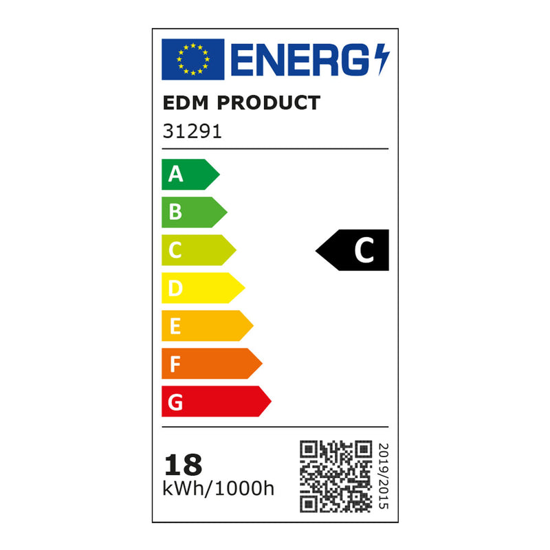 T8 Led Tube 18W 2,900Lm 6,500K Cold Light Class C Edm