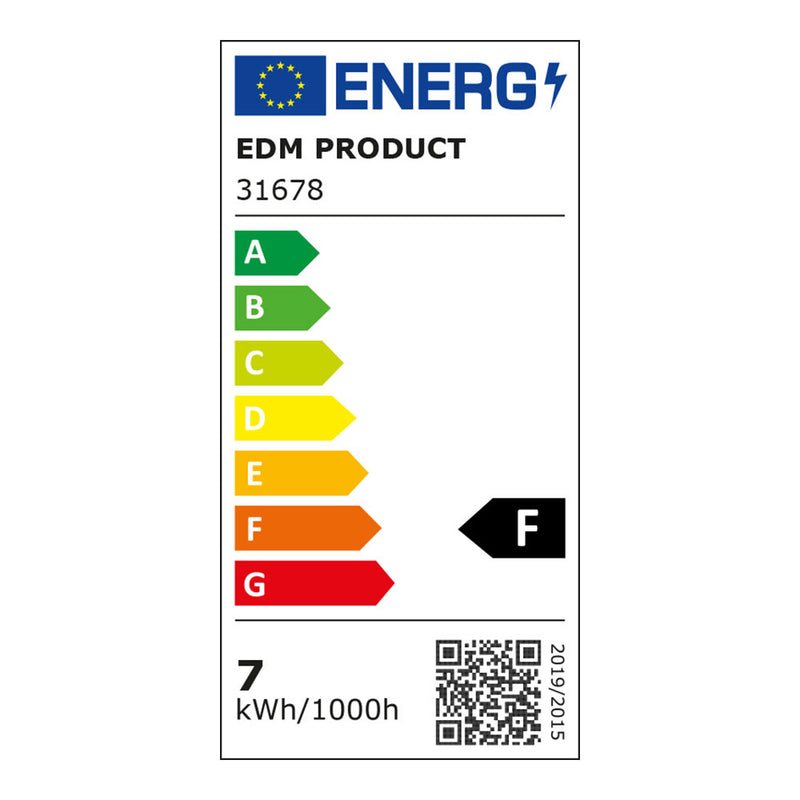 Regleta Led Con Sensor 7W 480Lm 6500K Luz Fria 43,9X5,5Cm Edm