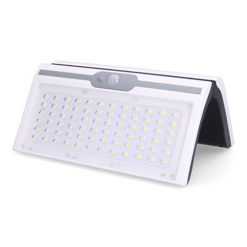 Solar Wall Light 6W 430Lm 6,500K With Sensor Color White Edm