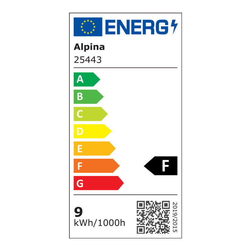 Bombilla Inteligente E27 9W 2700-6500K Alpina