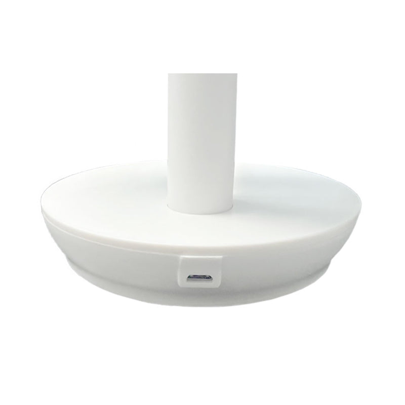 Ventilador De Sobremesa Recargable Blanco Potencia: 5W Aspas: Ø14,5Cm 17X13X26Cm Edm