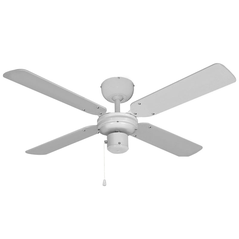 Ventilador De Techo Modelo Baltico, Color Blanco, Potencia: 50W Aspas: Ø102Cm Edm