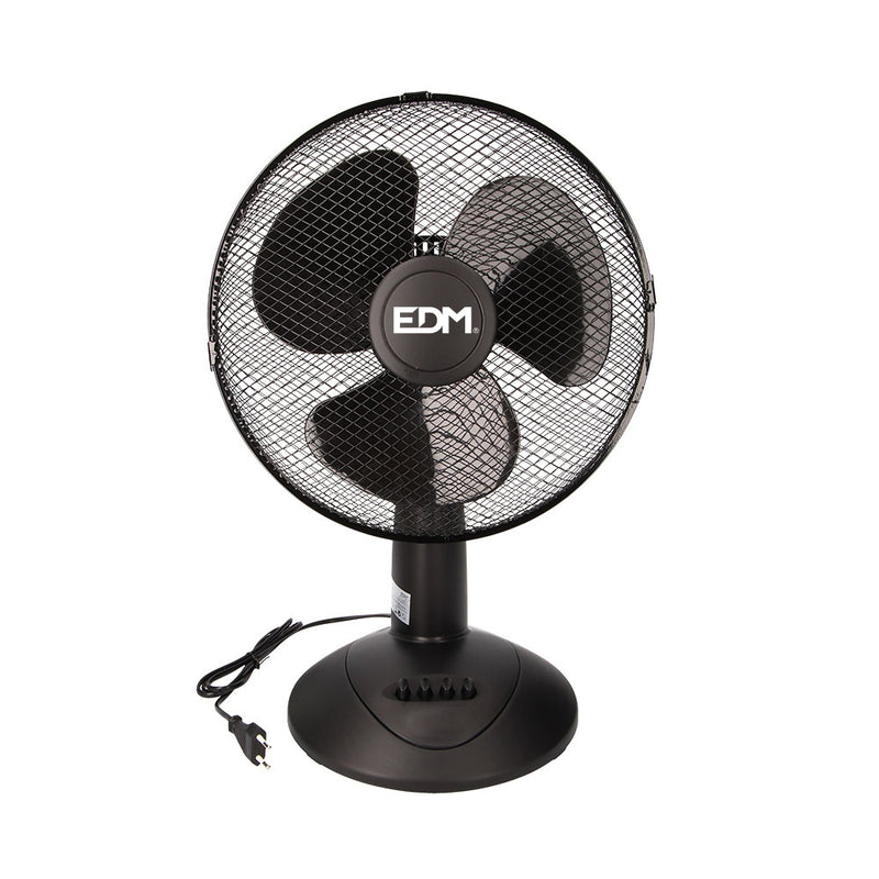 Ventilador De Sobremesa, Color Negro, Potencia: 45W Aspas: Ø30X51Cm Edm