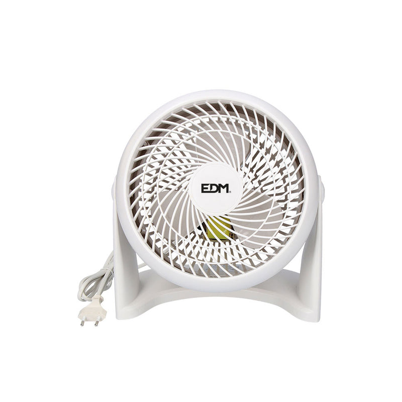 Ventilador 2 En 1 (Suelo Y Pared) Color Blanco, Potencia: 50W Aspas: Ø18Cm 26,5X15,5X27,7Cm Edm