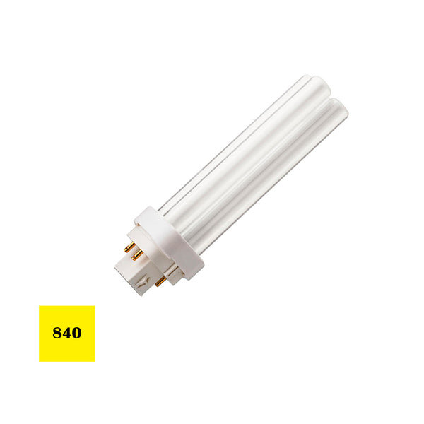 Bombilla Bajo Consumo Ralux  Duo/E 26,9W G24Q-3 Pld-4Pin 4000K, 17,4Cm Radium