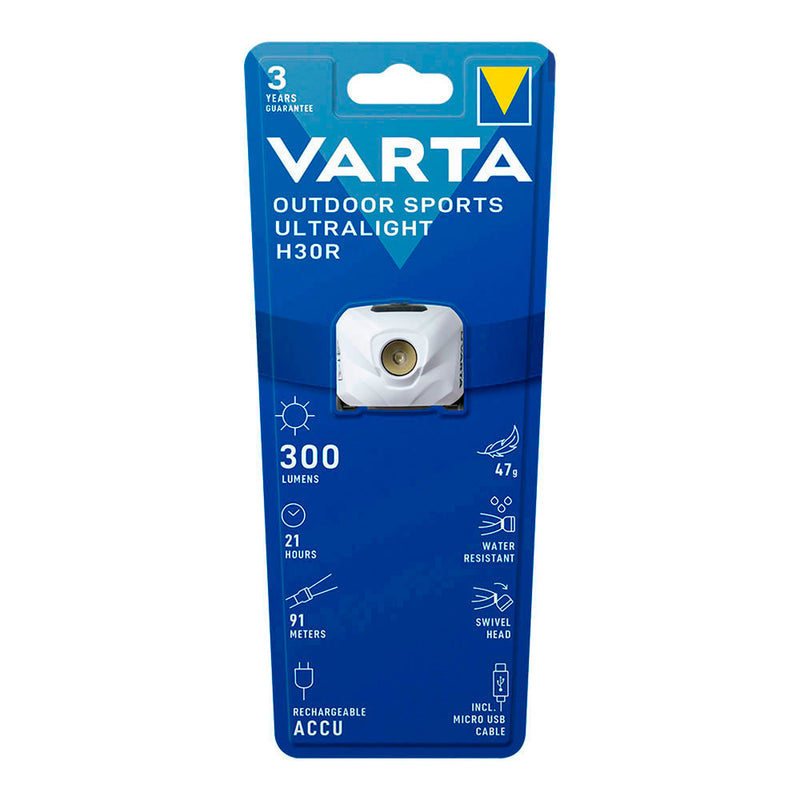 Varta Ultralight H30R White Headlamp