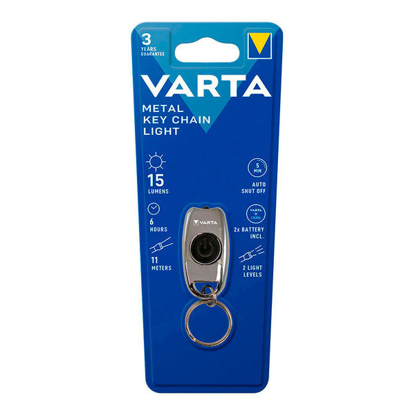 Linterna Llavero Varta Metal Key Chain Light