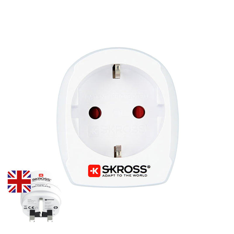 European to UK Adapter Skross 1500230-E