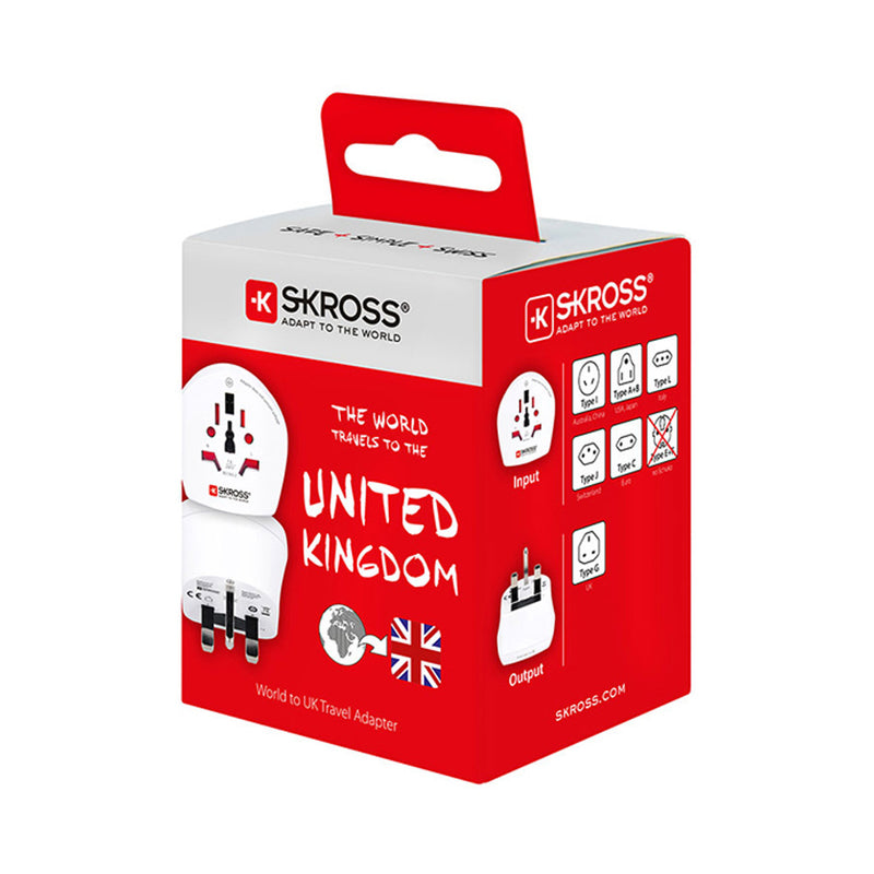 World to UK Adapter Skross 1500225-E