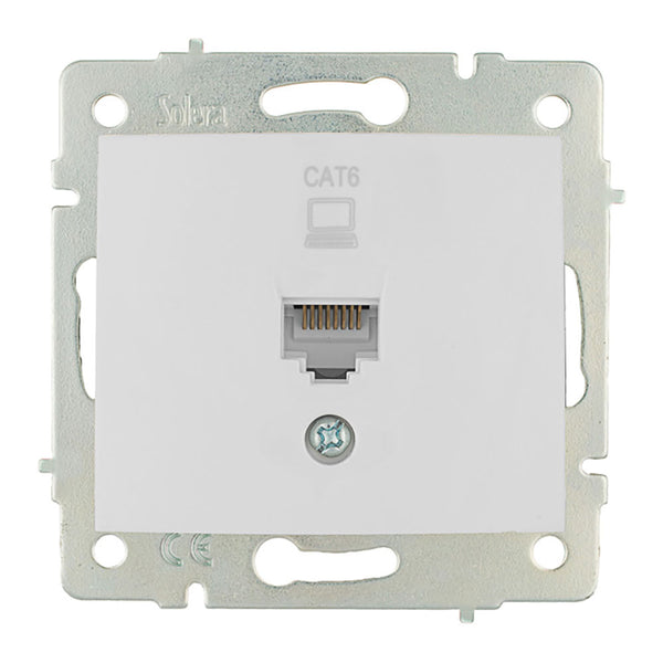 Toma De Datos Rj4 Cat6 Serie Europa Solera Erp88