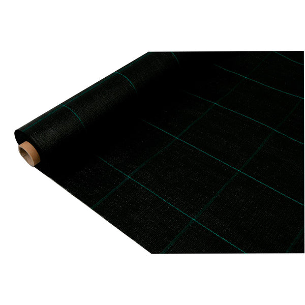 Malla Anti-Hierba Negra 2X10M, Fun&Go