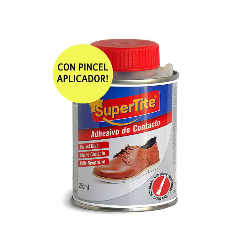 Adhesivo De Contacto, Bote Pincel 250Ml A2500 Supertite