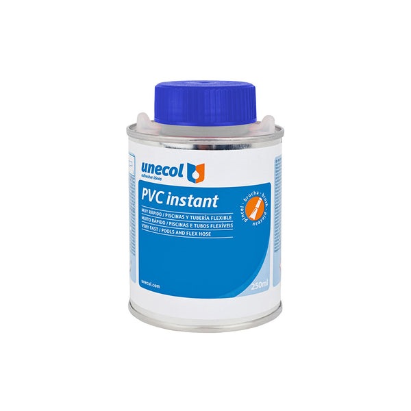 Pvc Instant, Metallic Pot 250Ml With Brush A2011 Unecol