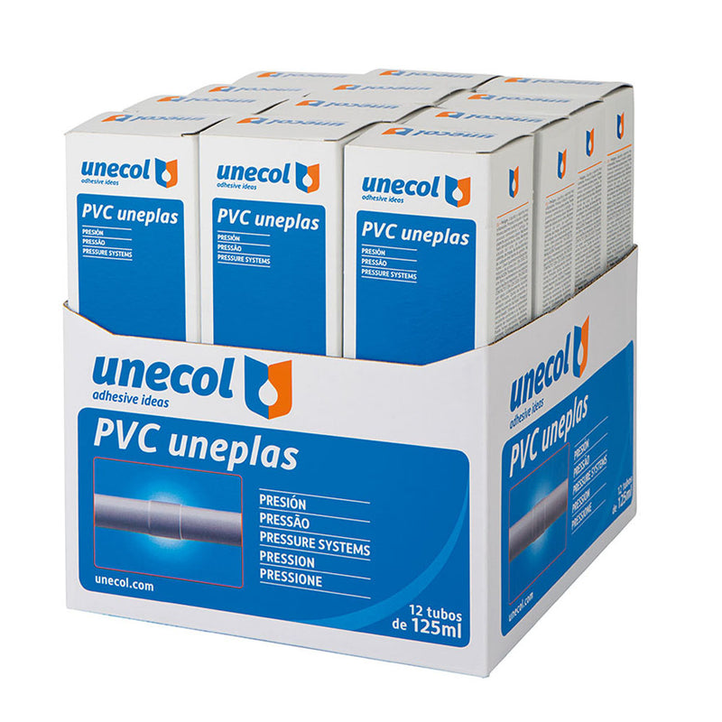 Uneplas Pvc, 125Ml Aluminum Tube Case + Dispenser A2026 Unecol