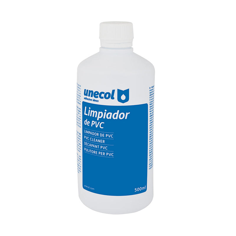 Limpiador Pvc, Botella Plástico 500Ml A215 Unecol