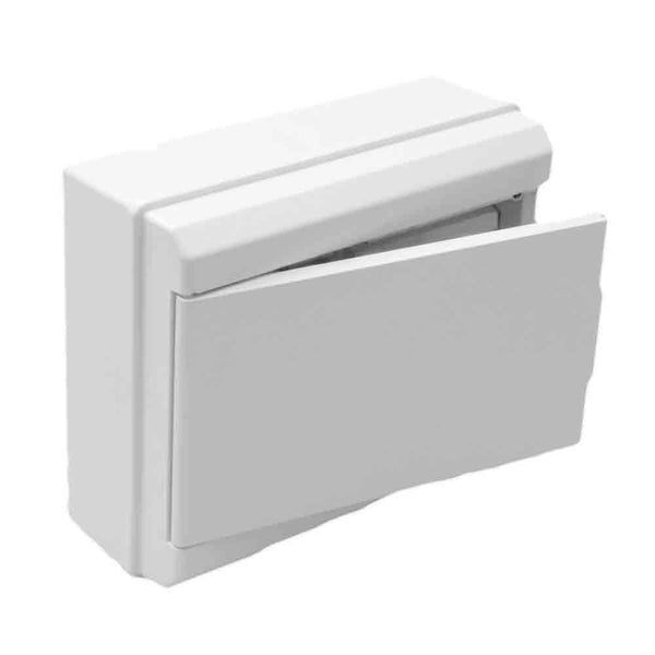 Caja Con Tapa Para Distribucion 1 A 4 Icp+8 Elementos Blanco 277X188X55Mm Solera (Retractilado) 697Cb